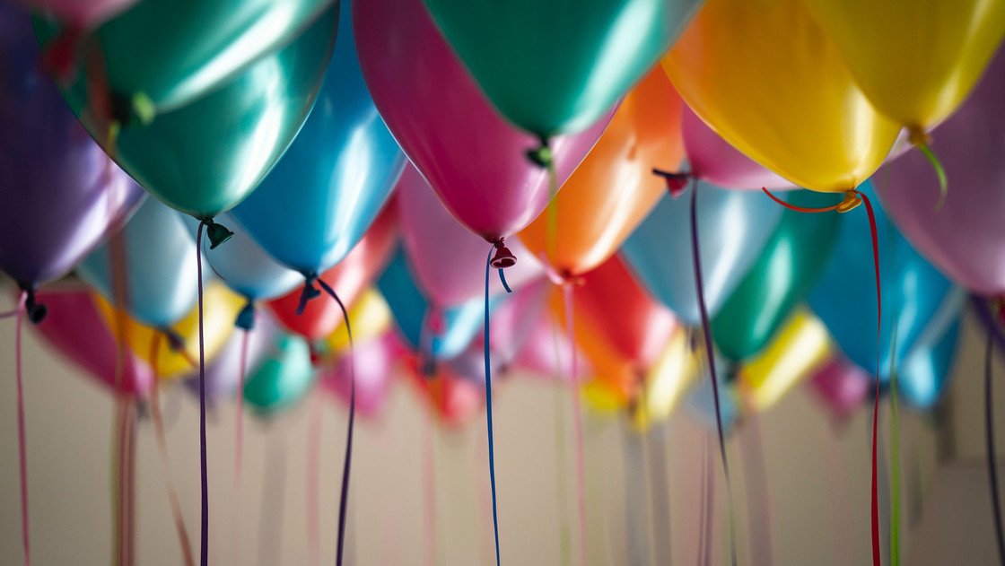 Bunte Luftballons