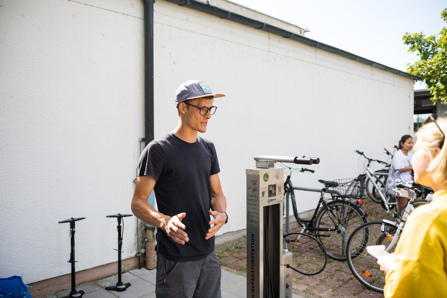 Kay Jürgens erklärt alles rund ums Fahrrad.