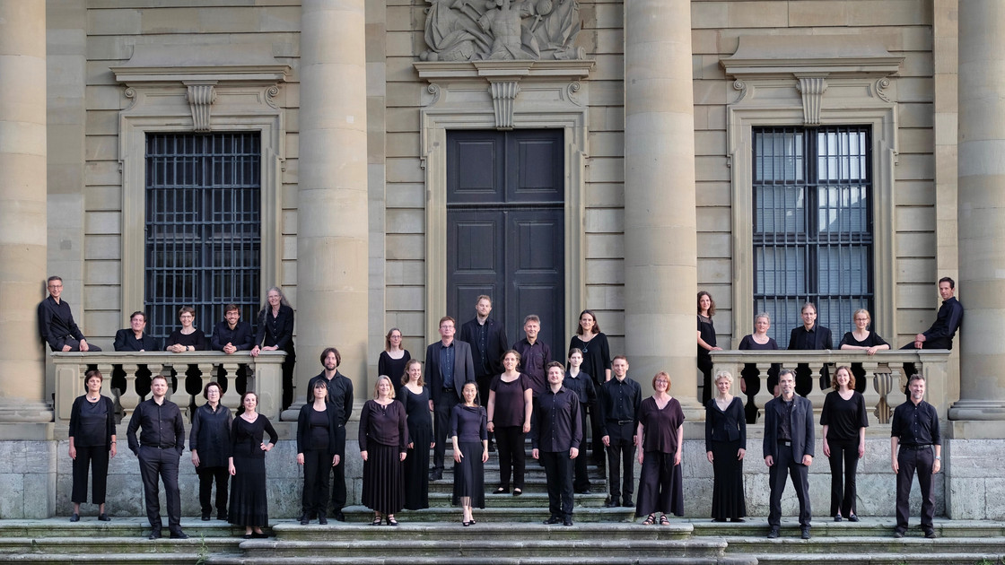 Gruppenbild des Vocalensembles Würzburg